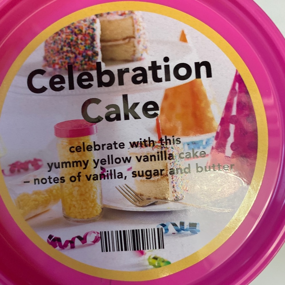 Pink zebra sprinkles celebration cake
